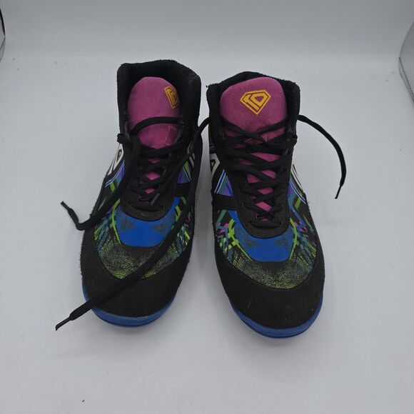 ko sports gear Other - Ko Sports Gear Wrestling Shoes Size 6, Black, Green, Purple, Blue, Barely Used